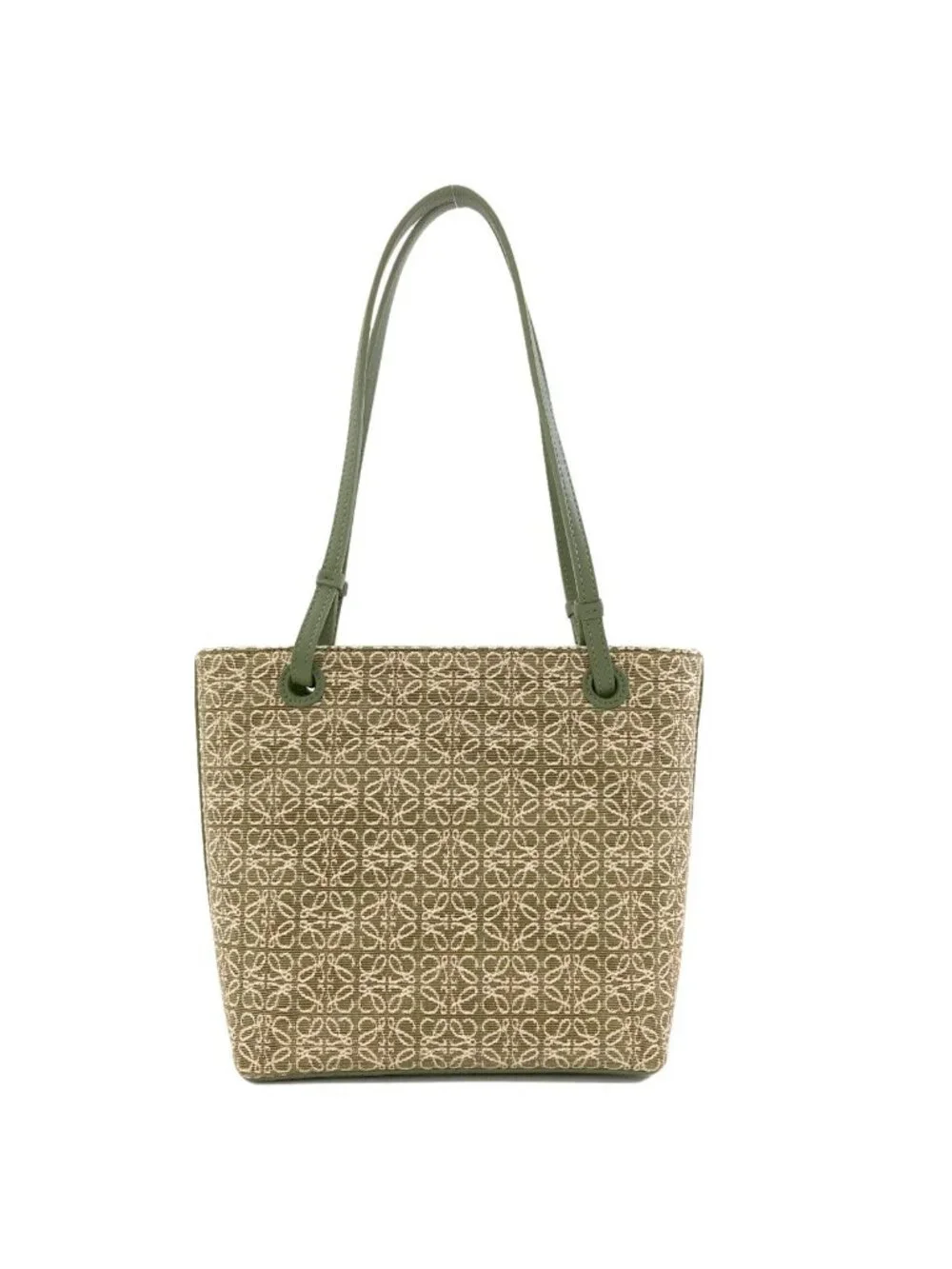 Loewe Anagram Jacquard Tote Bag Canvas